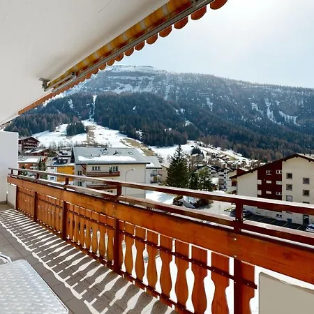 Appartamento Gonenstein In Leukerbad, Entire Apartment/studio With Balcony