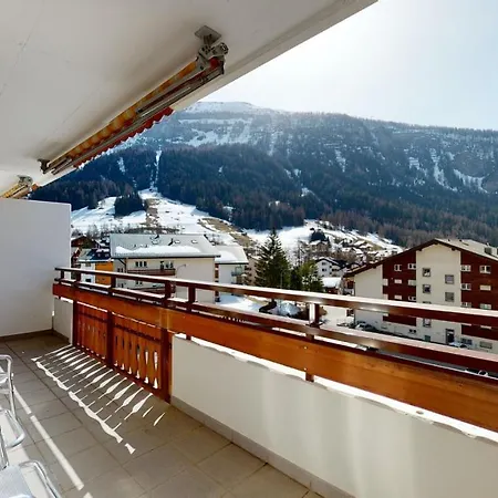 Appartamento Gonenstein In Leukerbad, Entire Apartment/studio With Balcony