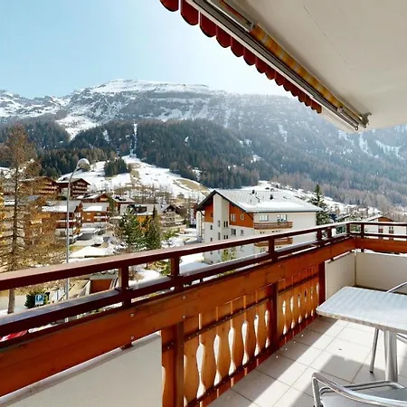 Gonenstein In Leukerbad, Entire Apartment/studio With Balcony Appartamento Leukerbad