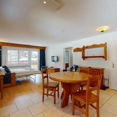 Gonenstein In Leukerbad, Entire Apartment/studio With Balcony Appartamento Leukerbad