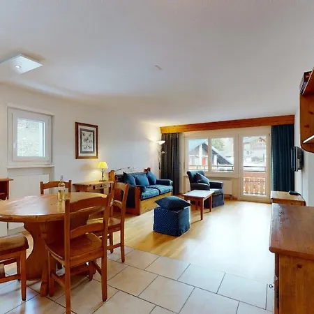 Gonenstein In Leukerbad, Entire Apartment/studio With Balcony Appartamento Leukerbad