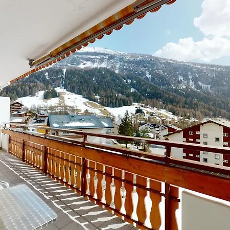 Appartamento Gonenstein In Leukerbad, Entire Apartment/studio With Balcony