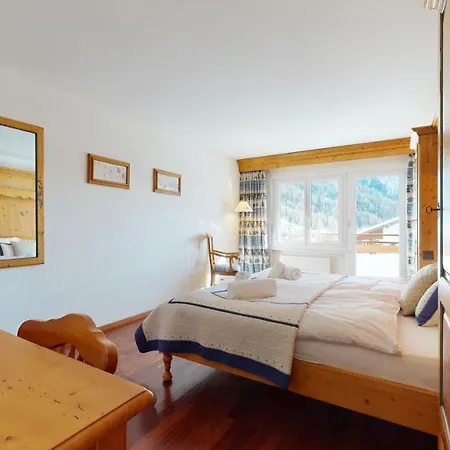 Gonenstein In Leukerbad, Entire Apartment/studio With Balcony Appartamento Leukerbad