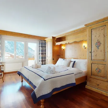 Gonenstein In Leukerbad, Entire Apartment/studio With Balcony Appartamento *