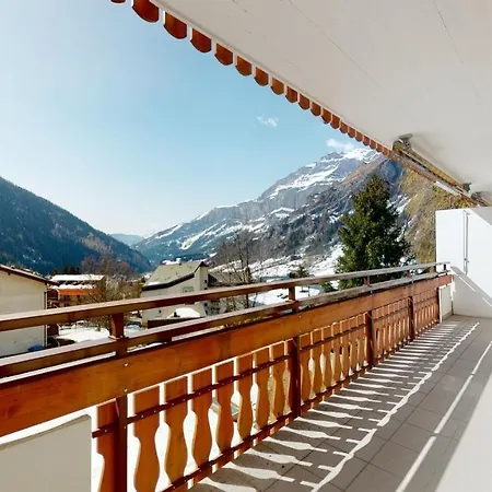 Gonenstein In Leukerbad, Entire Apartment/studio With Balcony Loèche-les-Bains