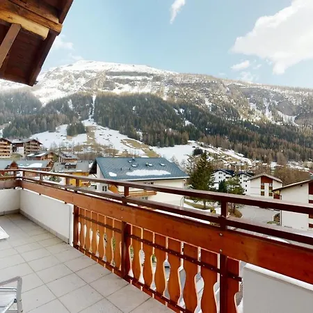 شقة Gonenstein In Leukerbad, Entire Apartment/studio With Balcony
