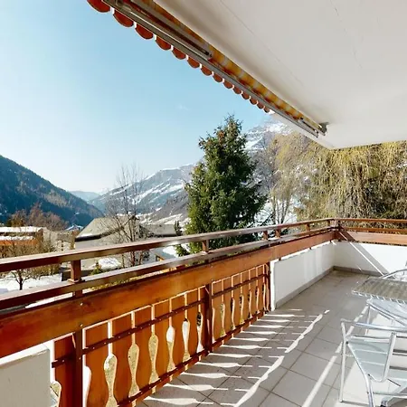 Gonenstein In Leukerbad, Entire Apartment/studio With Balcony لوكباد